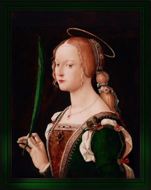 Saint Justina of Padua by Bartolomeo Montagna